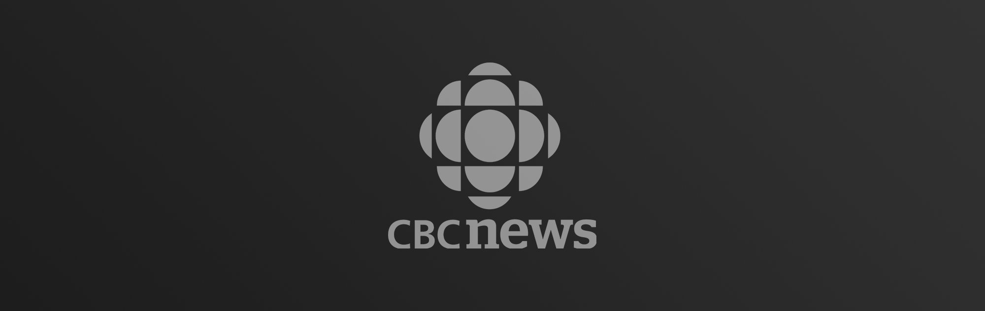 CBC News logo on dark gradient background