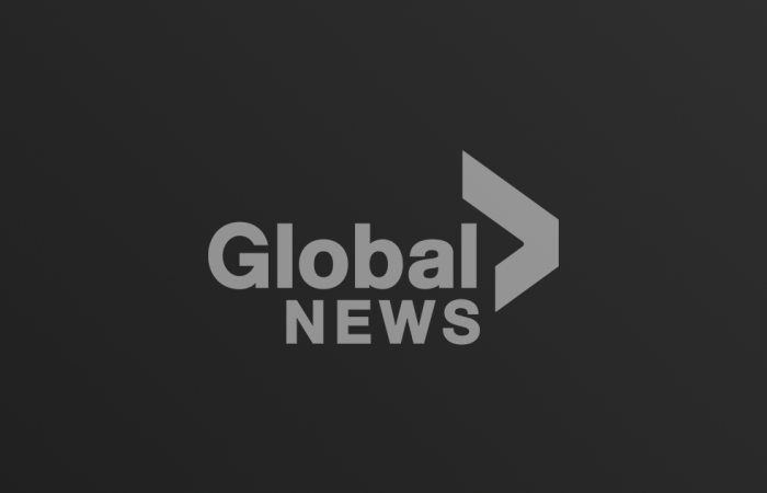 Global News logo on dark gradient background