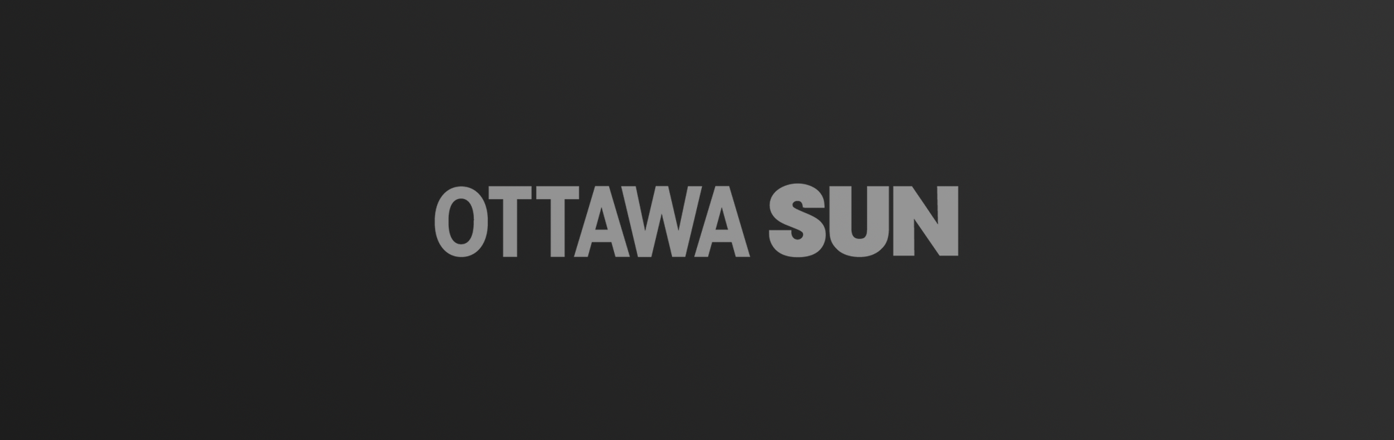 Ottawa Sun logo on dark gradient background