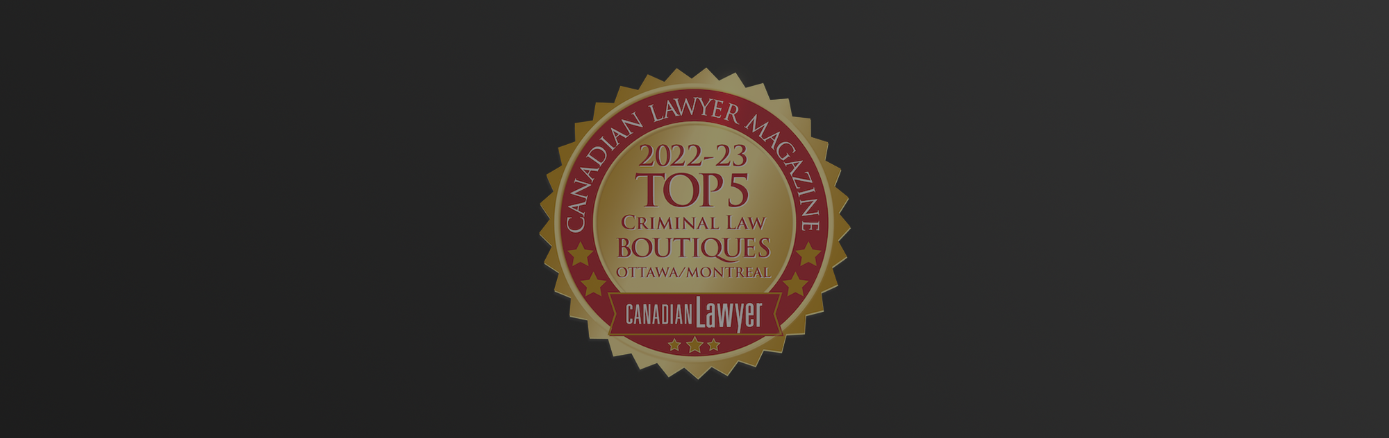 2022-23 Top Criminal Defence Lawyers in Canada