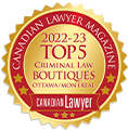 2022-23 Award Best Criminal Defence Lawyers in Ottawa Montreal