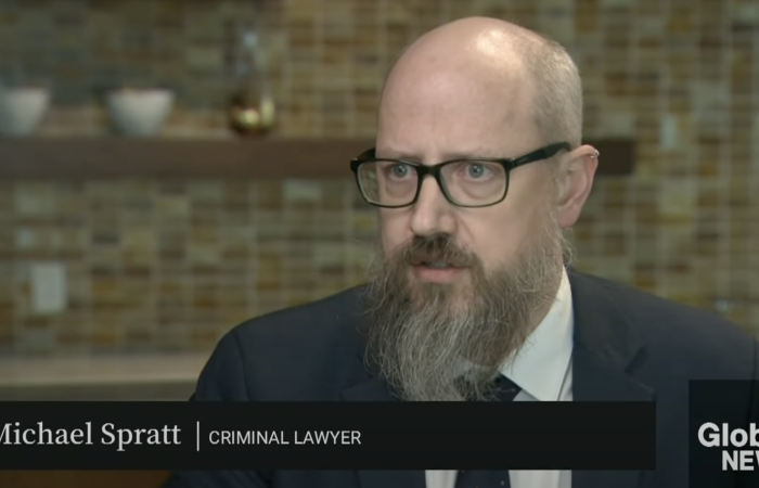 AGP parter Michael Spratt talks to Global News about Ottawa's new bail announcement
