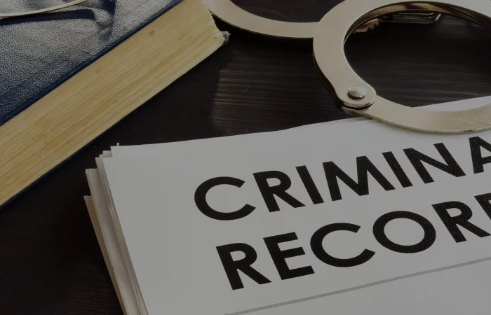 criminal record concept