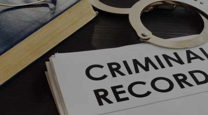 criminal record concept