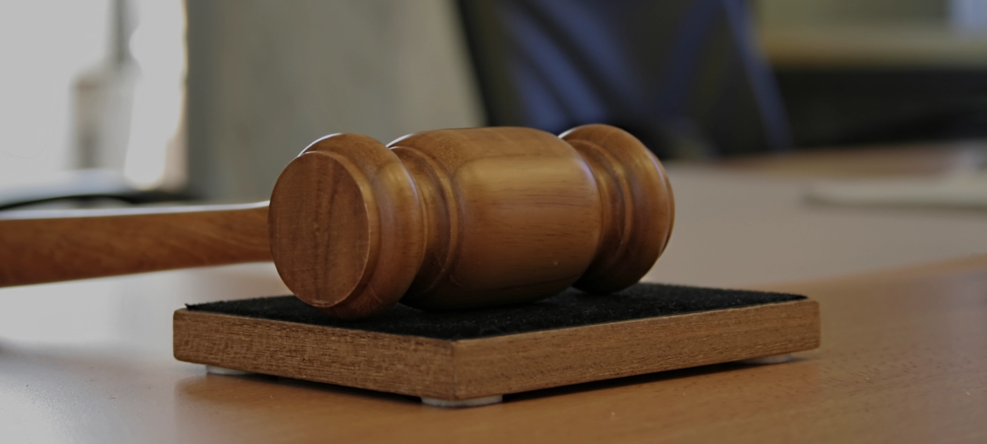 judge hammer in interior